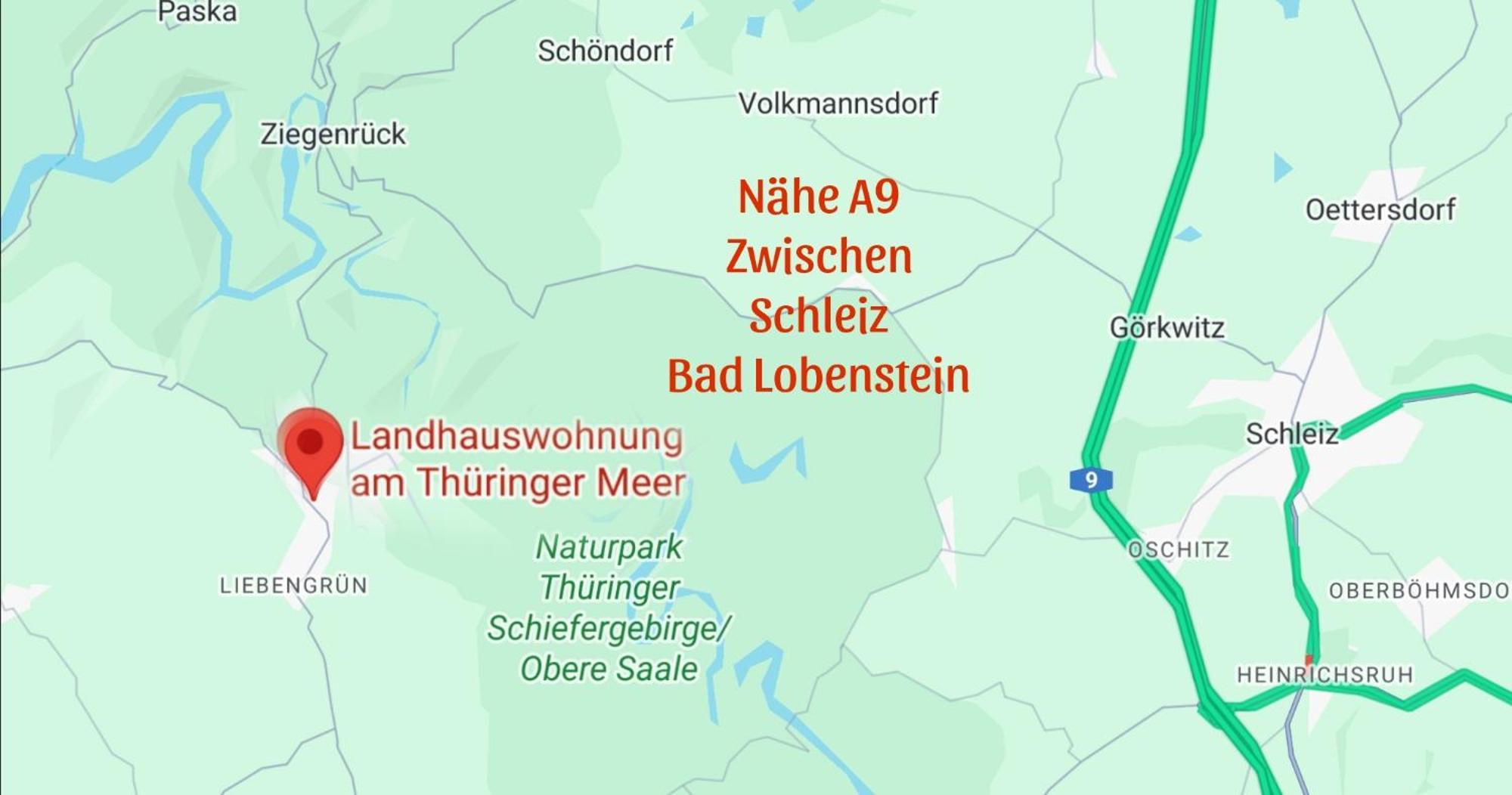 Landhauswohnung Am Thueringer Meer - Fuehlen Wie Zuhause Remptendorf 외부 사진